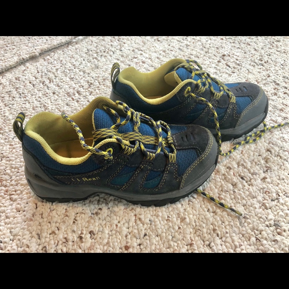 Boy LL Bean size 2 hiking sneakers